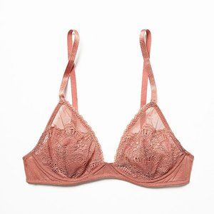 FREE PEOPLE Lace Triangle Bra